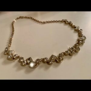 Loft jeweled statement necklace